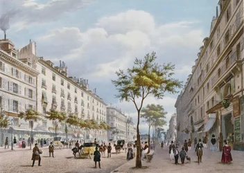 De Boulevard des Italiens, c.1840